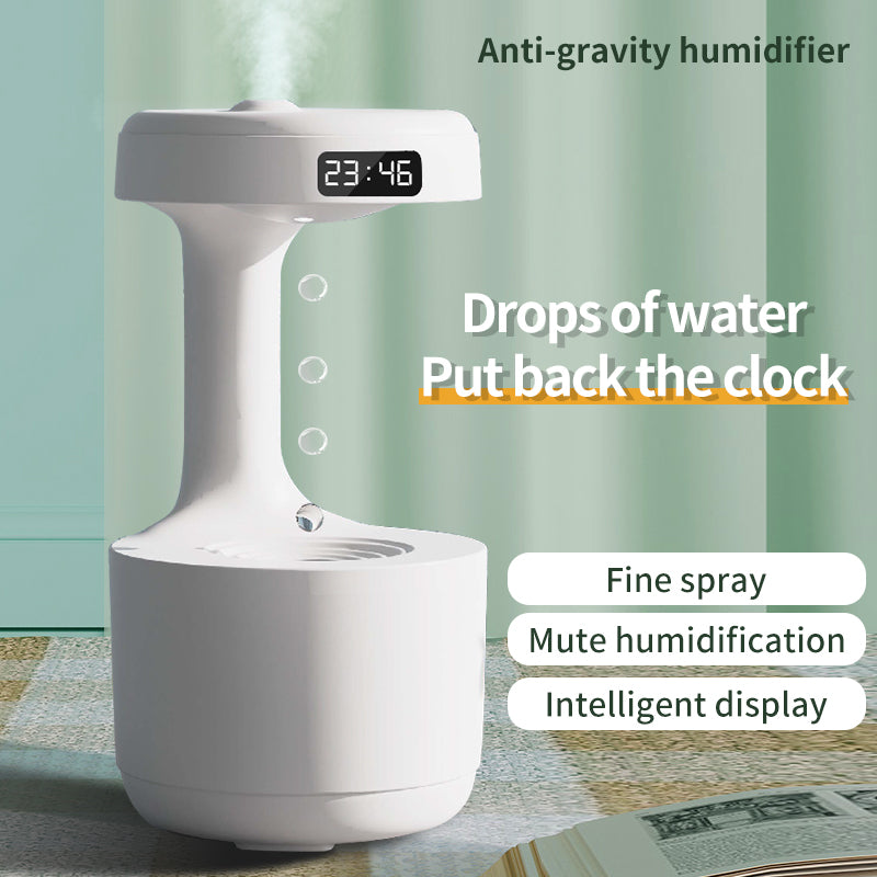 Anti-Gravity LED Humidifier Lamp