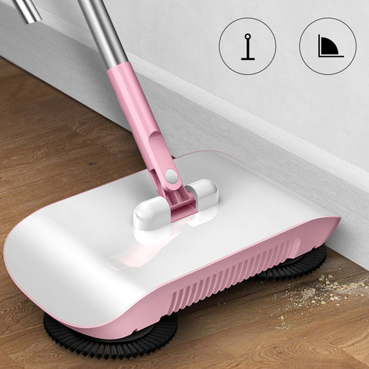 Hand Push Sweeper – 4-in-1 Floor Cleaning Mop