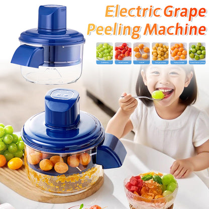Automatic Electric Grape Peeler – Rechargeable Hands-Free Fruit Skin Remover