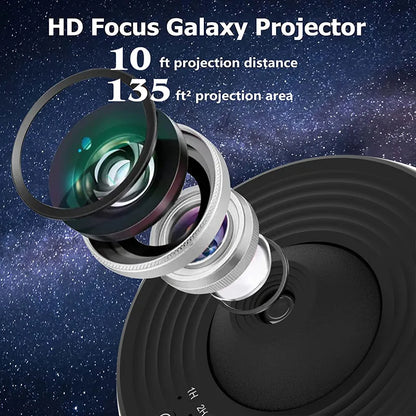 Galaxy Star Projector Lamp